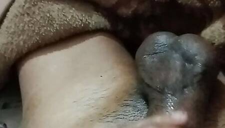 Tel lagakar masaj karna Apne laude ka