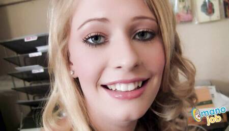 Watch unattainable Allie James's dirt