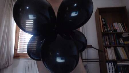Black Balloons Big Wet Orgasms 1080HD