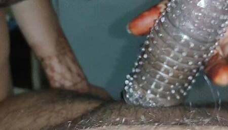 Desi bhabhi doggy fucked and crystal condom laga ke choda