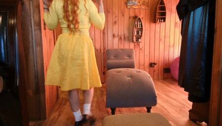 school girl nice to naughty striptease