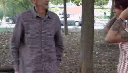 Valeria VS Don Jorge! The raw thirst meets the experience of an MATURE MAN!