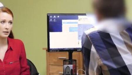 Loan porn of Isabella Lui who hypnotizes manager with tits