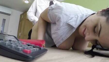 Loan porn of Alex Black who sells her asshole for some money