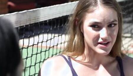 ScamAngels - Katrina Jade And Kenzie Madison hot 3 Way With Their Boss