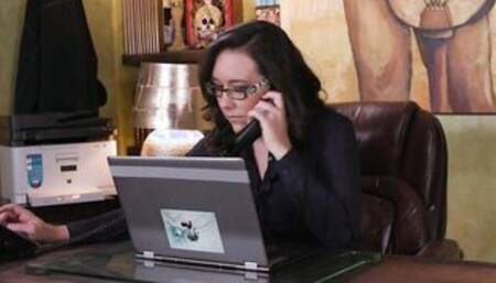 GIRLSWAY - Freaky Boss Sinn Sage Catches Karlee Grey And Penny Pax Fucking Instead Of Working