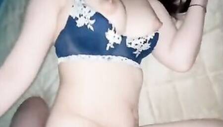 Crazy Sexy huge-breasted female office worker into sexual panties is taken