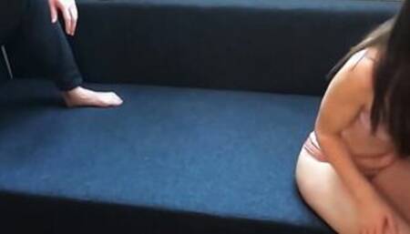 Husband Eats Cumshot From Stranger - Turns Me On