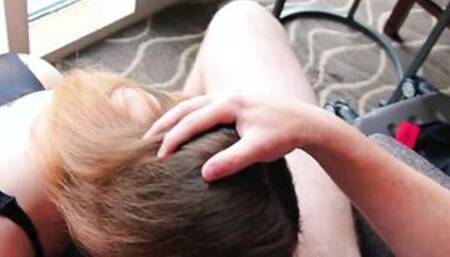 pov Thick women gags on boyfriend penis