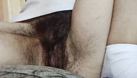 Tangled into underwear and farted with annoyance. Thickforest.