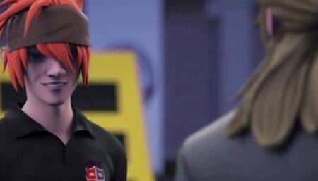 3D Hentai Bukkake Showdown Competition