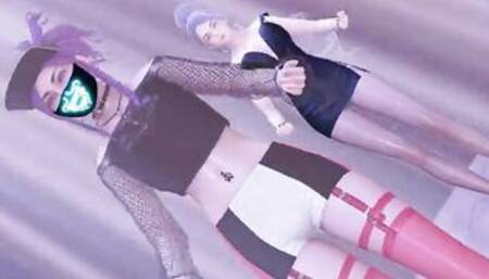 MMD G Reyish - KKILI KKILI Hot Kpop Bae Dance