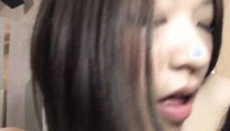 Japanese Housewife went to first Pornocasting Uncensored FILM three