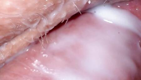 Close up fuck with teen stepsister while we are alone at home