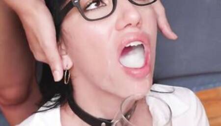 PremiumBukkake - Yenifer Chacon swallows 47 gigantic mouthful cumshots