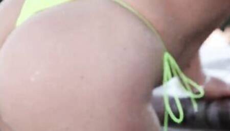 Gigantic Jugs and Huge Booty Savannah Bond Gets Naked Bikini And