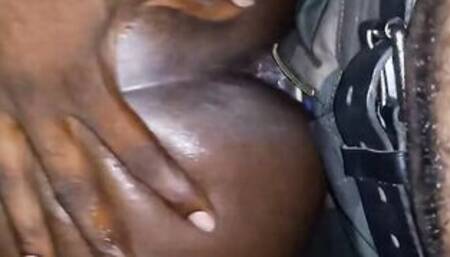 huge butt african lady pounded and getting gigantic facial