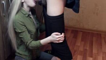 Banged my housekeeper while my wifey is at work. Porn with a plot