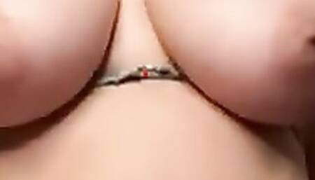 pov netflix and chill with gigantic tit curvy turned on cunt with mouth