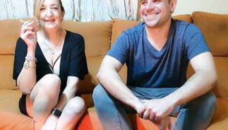 MARIA la cougar de ESPAÑA Inicia en el Porno a un NUEVO FAN