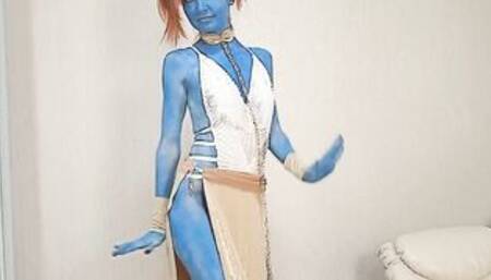 С помощью волшебного кольца я призвал джинна и занялся с ней сексом. Аватар. Секс сказка