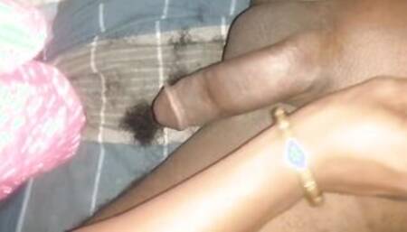My Wifey Riya Cut My Penis Hair Today and Blowing