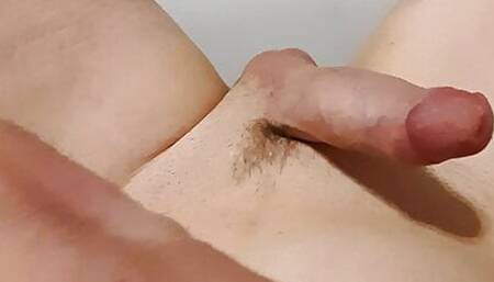 POV jerking off, sperm