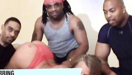 She takes ALL of our dicks and a Cummed