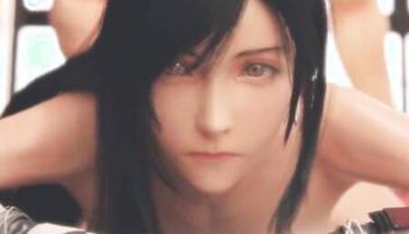 Tifa looking comfy whilst gets rammed