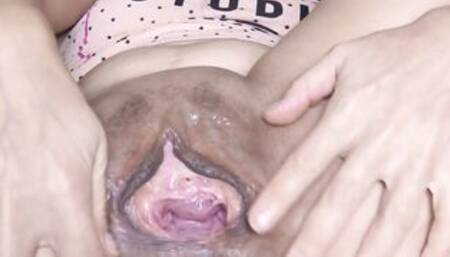 Russian twat dreams of a gigantic african sex toy. crazy talk.