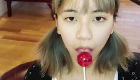 LISA-002 Pure Small Young eastern Lolipop Tease