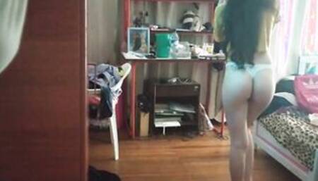 HE FINDS HIS STEPMOM INSIDE LINGERIE AND SHE FUCKS HIM