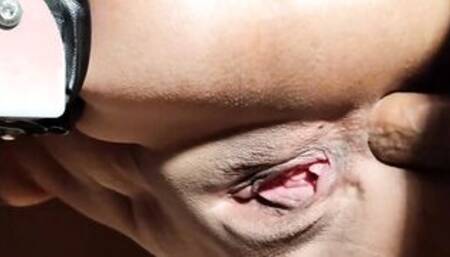 Anal sex inside outside with Karla Love