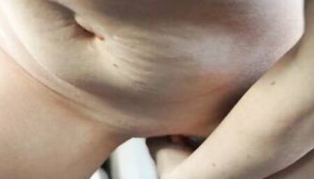 Goddess Red Haired Cutie Fucks Herself with Gear Shifter inside a