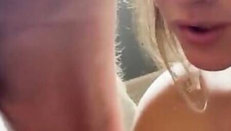 Salad tossing … butt eating