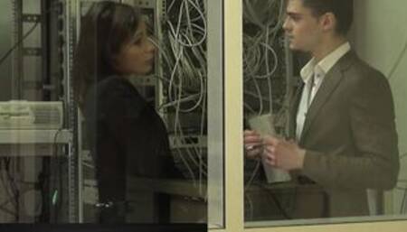 Anal sex at work with the intern