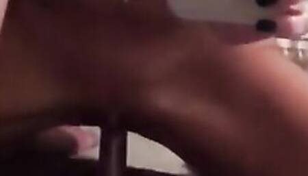 Blonde amateur rides that D