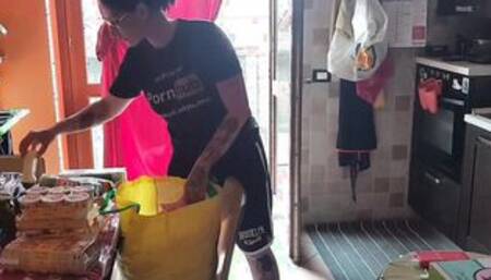 Scopata dopo la spesa