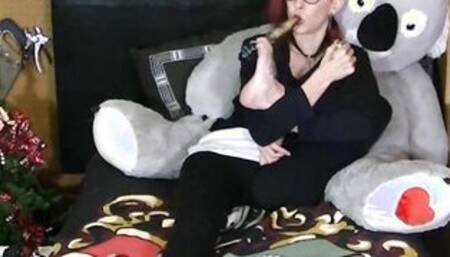 Willamina getting high and fucks the pipe