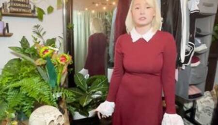 Sabrina Needs Your Help! (Trying on clothes, cosplay, ride, cumshot encouragement)