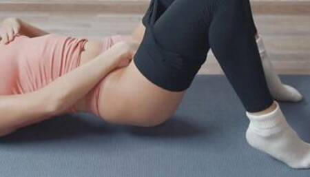 forgot the plug inside the butt and took up yoga