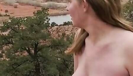 Masturbation above the town