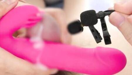 汁だくASMR#3 唾液たっぷり喉奥フェラで仕込んだちんちんを騎乗位挿入しました