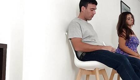 blonde latina sucking frontal, to flash boy