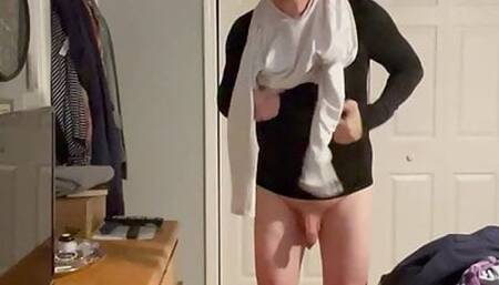 Changing Clothes for Bike Ride