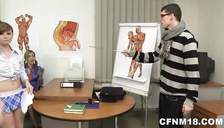 Impressive Rita and Kristof's gangbang action