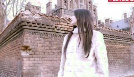 BITCHESABROAD - Crystal Greenvelle Receives Double Penetration From Football Fans - LETSDOEIT