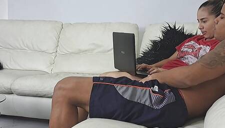 My friend gets horny, he wants me to suck his dick