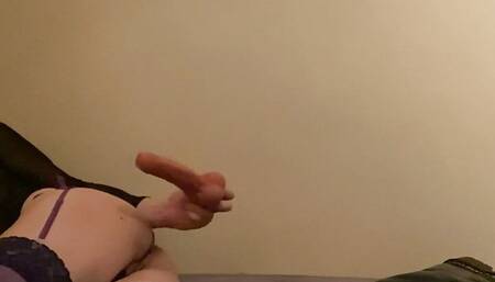 Jana Sissy HARD Anal dildo training