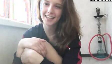 DOEGIRLS - Cute Teens Sienna Kim Finger Bang Her Cunt At